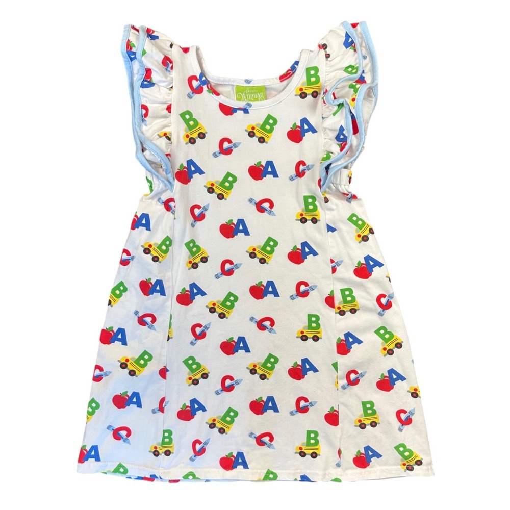 Classic Whimsy Back to School ABC Dress Size 4T